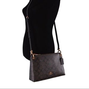 Coach Crossbody and Wallet Double Zip